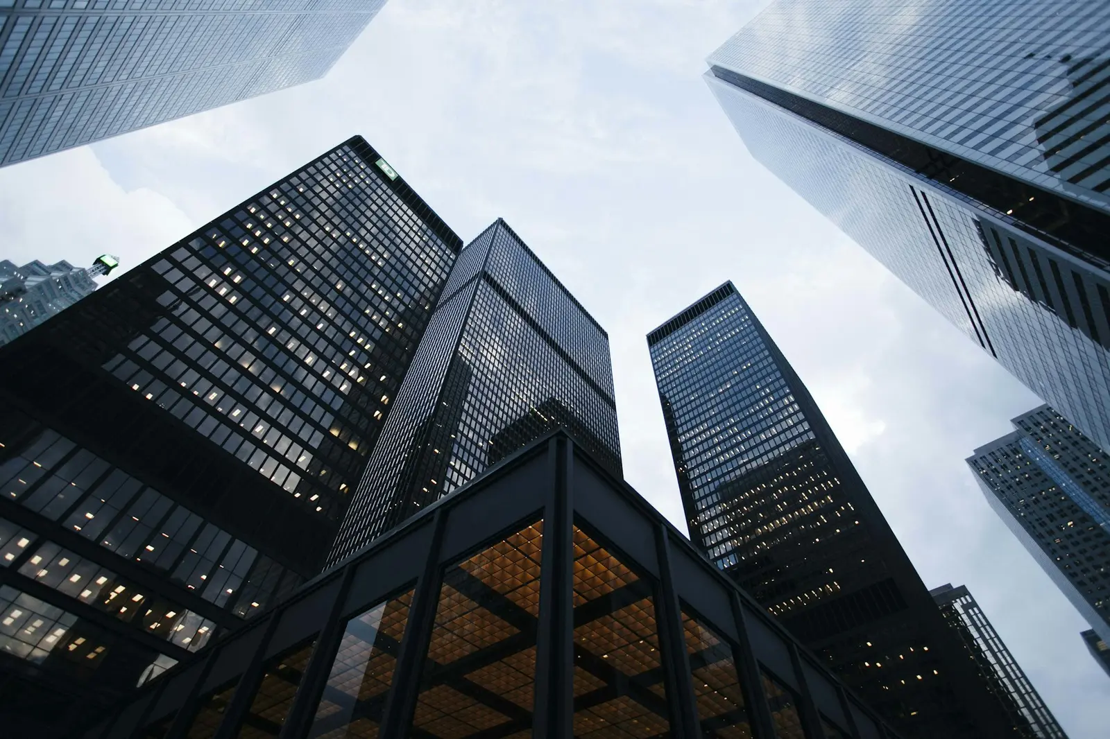 Modern city skyline